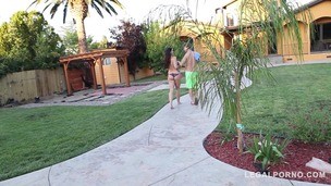 Delicious busty top model Alison Tyler indulges in big cock & loads of cum GP119 small screenshot