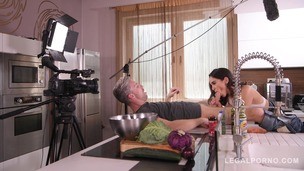 TV chef Ginebra Bellucci gets her sexy asshole fucked by cameraman and host GP223 small screenshot