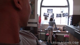 Anna de Ville services bar clients with her asshole (0% pussy) SZ1424 small screenshot