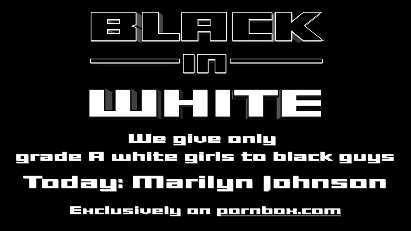 Black in White Marilyn Johnson gets horny and invites two BBcs to fuck her hard, DP BIW033 scene screenshot