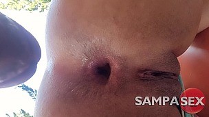 My wife ask me to fuck her teen friend in the ass while she was filming all - Anal Hardcore - Creampie small screenshot