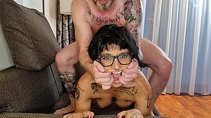 [WET] ANAL-HILIATION of Young French Inked Candy Scott, pissed in mouth, spit & slapped on face small screenshot