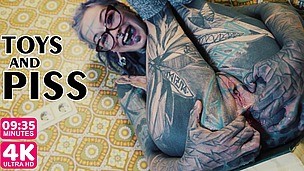 ANAL gapes and PISS on books and TOYS - PEE, ANAL, ATM, Toys (goth, punk, alt porn) ZF060 small screenshot