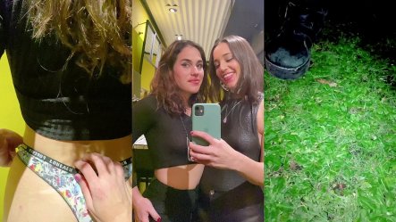 Threesomes Peeing In Bars and Public Streets!!! small screenshot