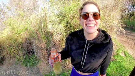 Drinking Pee In Argentine National Park, I Drink a Lot Of Yellow Pee!!! small screenshot