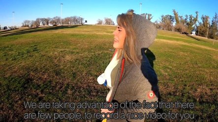 Swallowing Pee In the Streets With a Lot Of People Around!!! small screenshot