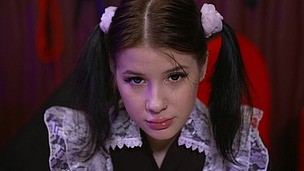 BDSM Humiliation with 18yo Babe Sofa Weber small screenshot