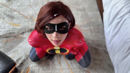 Rough Sex and Deepthroat Till Facial With Elastigirl From the Incredibles Pov - Hot Cosplay small screenshot