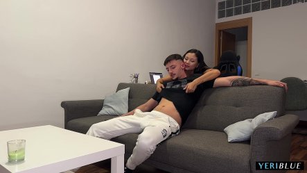 She Tricks Her Friend Into Watching a Movie to Can Get Fucked Hard Squirting small screenshot