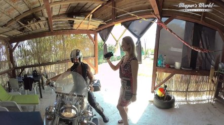 Regina Gold on Motorcycle small screenshot