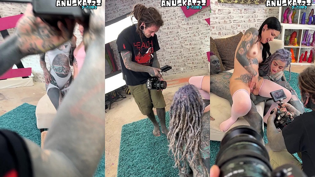 Download LegalPorno - Anuskatzz Studio - A Second Camera Secrets Tattooed Body Girl Teased In Photoshoot Before Tatttooed Man Wild Anal Ride Ass to Mouth Feast