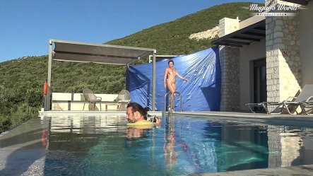 Behind the Scenes Of All Natural Milf Julia North Underwater Soft In the Pool (1080) small screenshot