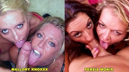 2 Girls 1 Camera - Volume 16 - Two Girl Double Blowjobs - Two Full Scenes small screenshot